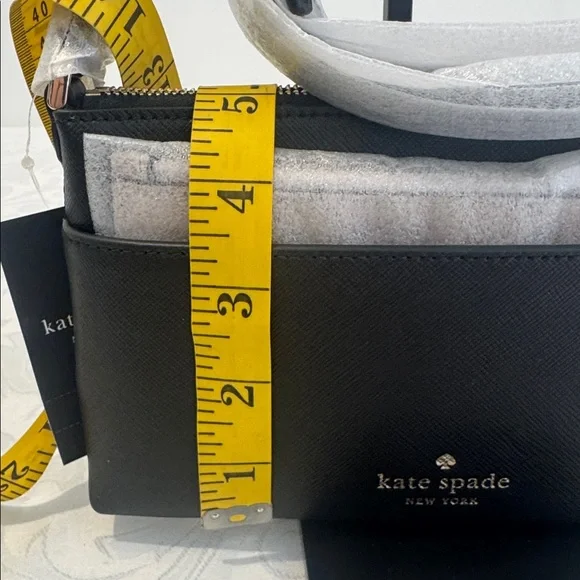 ♠️Kate Spade Black Crossbody Bag w/ Removable Pouch - Picture 14 of 15
